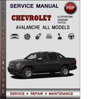 Chevrolet Avalanche manual pdf
