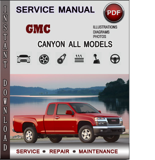 GMC Canyon manual pdf