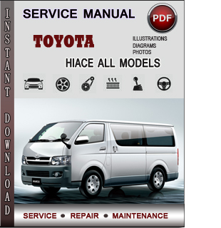 Toyota Hiace manual pdf